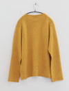 YANYAN KNITS Fall/Winter 2025 Pullover Sweater YYK-YYW25-1322-HUANG Yellow (YYW25-1321 YYW25-1322)